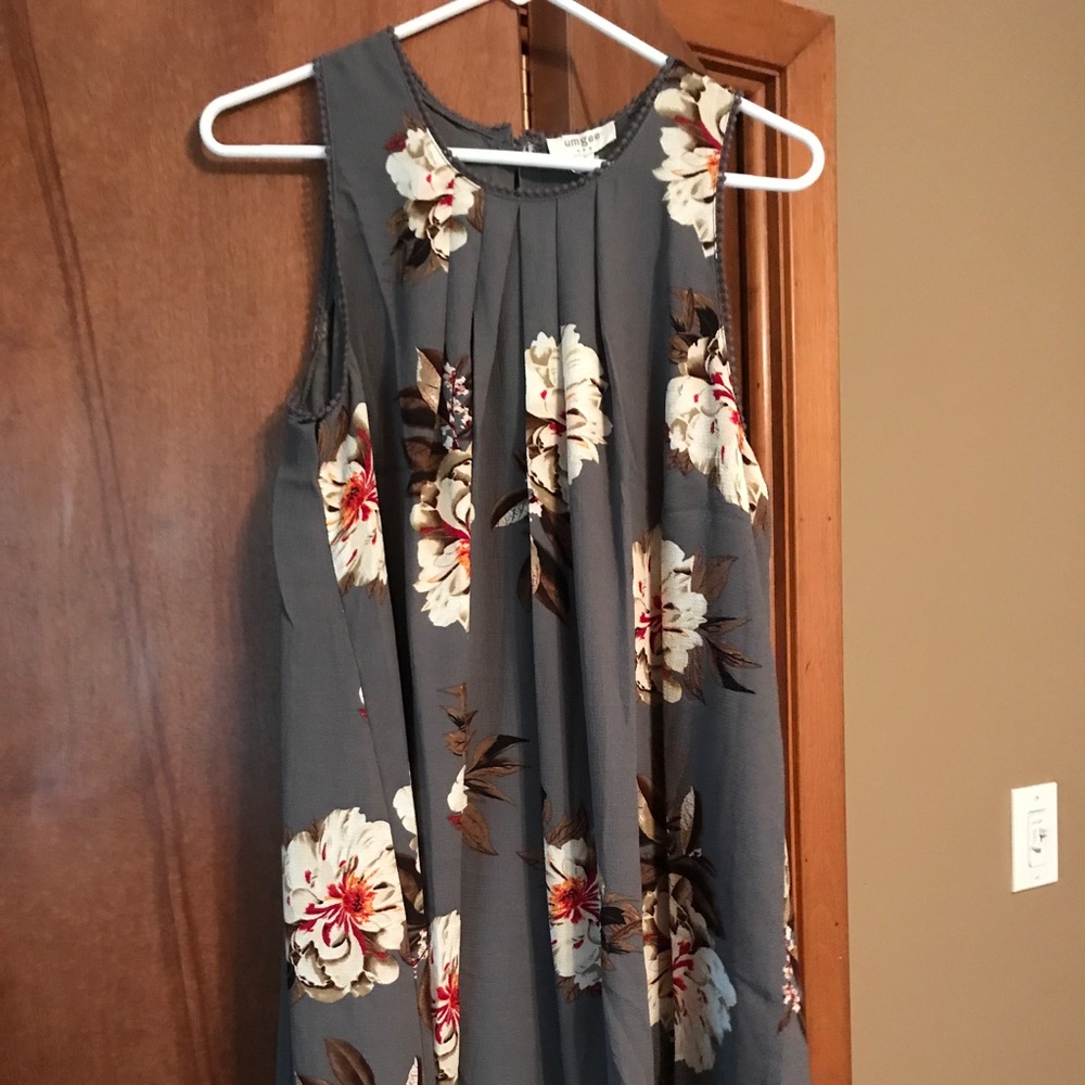 Mid thigh length dress